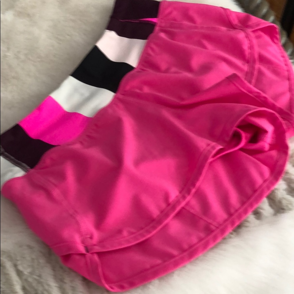 Lulu athletic shorts with liner